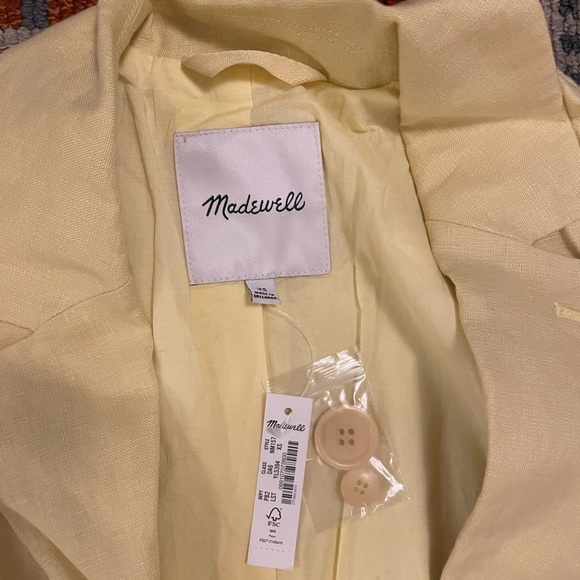 Madewell Linen Blazer - Picture 8 of 9